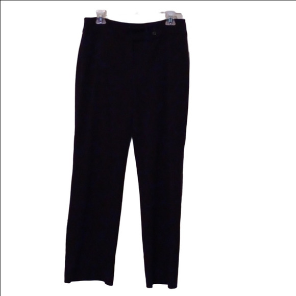 Gloria Vanderbilt Pants - -- Gloria Vanderbilt Deep Black Trousers